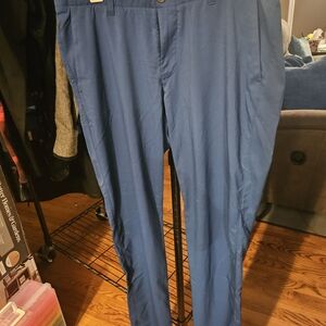 Under Armour Men's Rich Teal Blue Chinos - LIKE NEW (Not As Light As In Photos)
